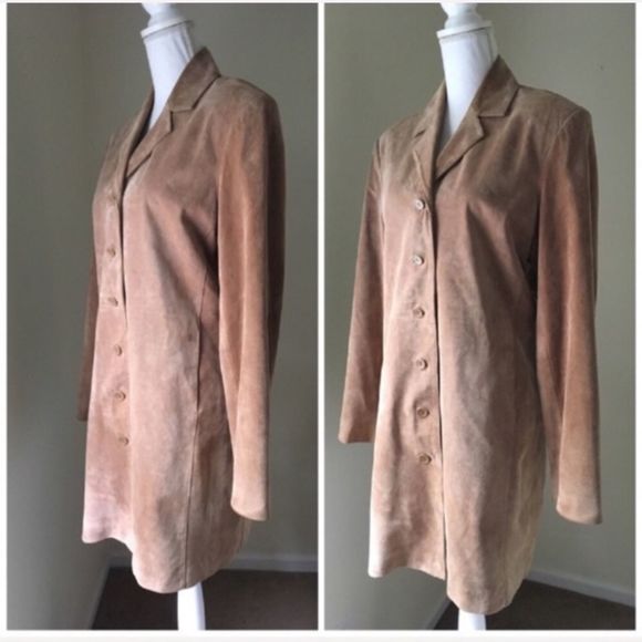 JohnPaulRichard Tan Leather Jacket - Picture 1 of 6